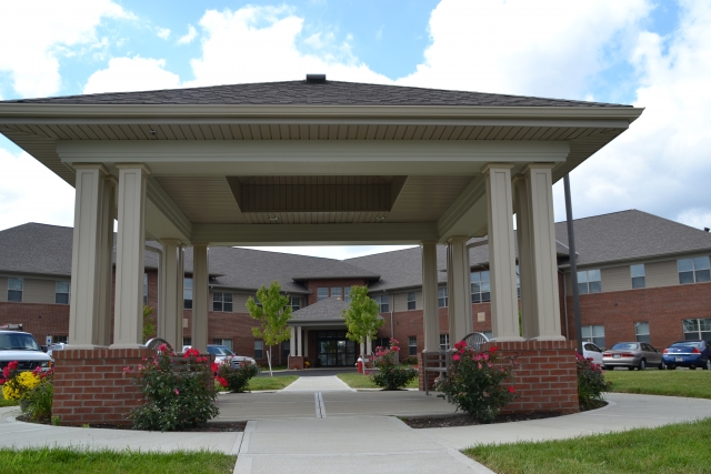 Monarch Manor Central gazebo