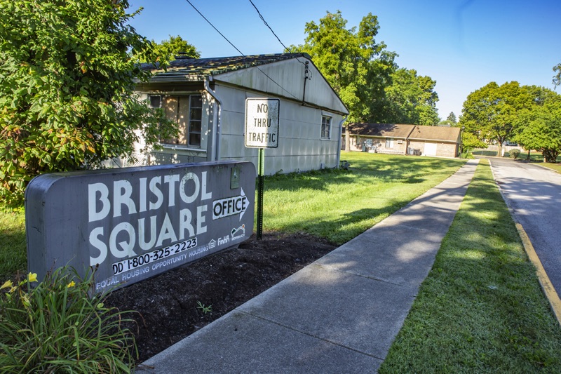 Bristol Square Apartments Signage