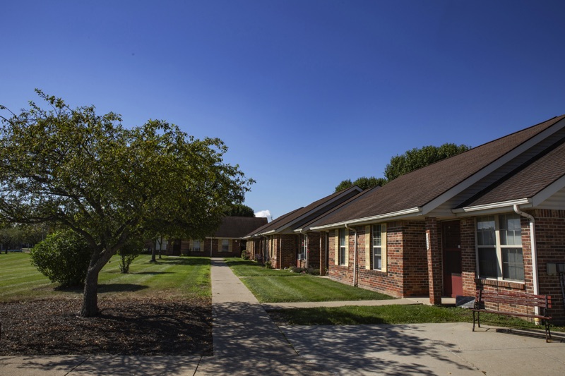 Botkins Commons Wide open lawns