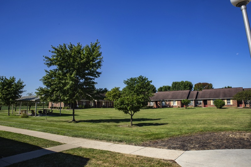 Botkins Commons Wide open lawns