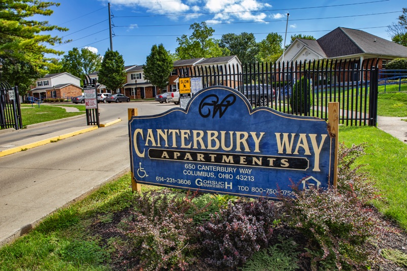 Canterbury Way Signage