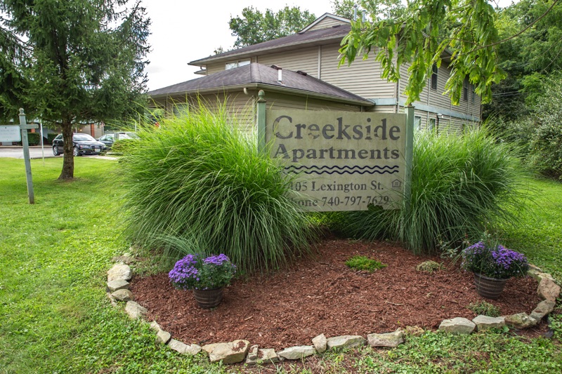 Creekside Apartments Signage