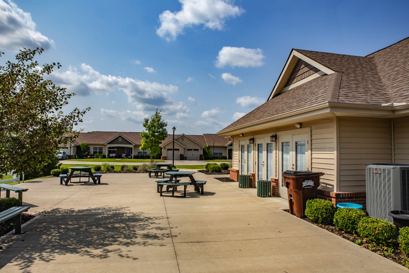 Hopewell Cottages Exterior Seating area