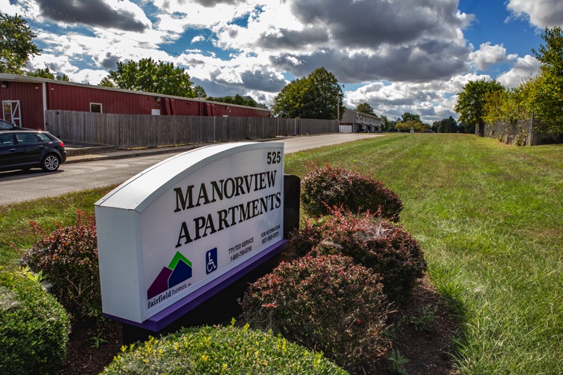 Manorview Apartments Signage
