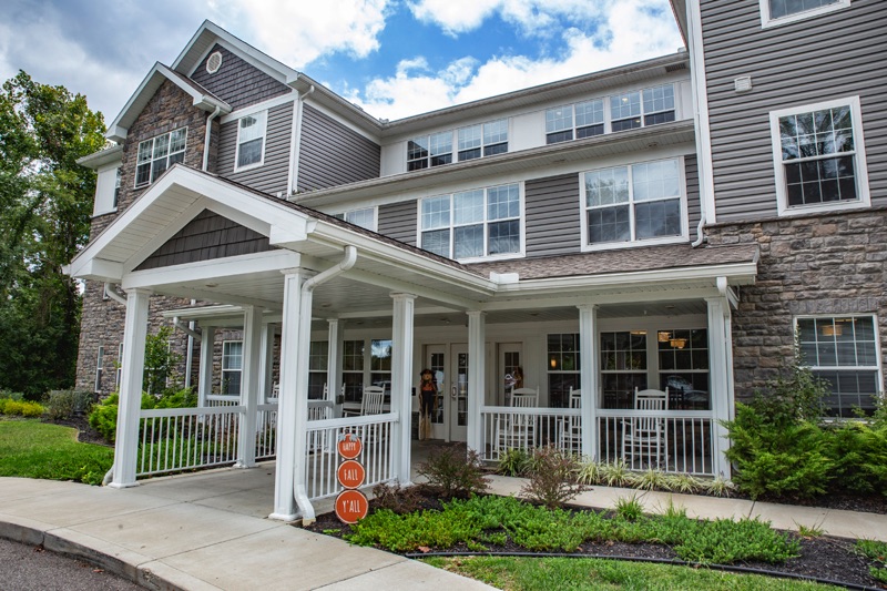 Newberry Apartments Entry way