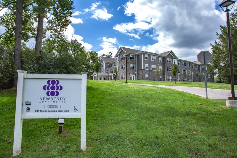 Newberry Apartments Signage