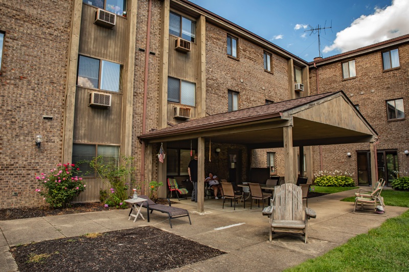 Owensville Commons Shared Patio