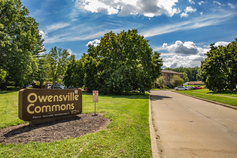 Owensville Commons Signage