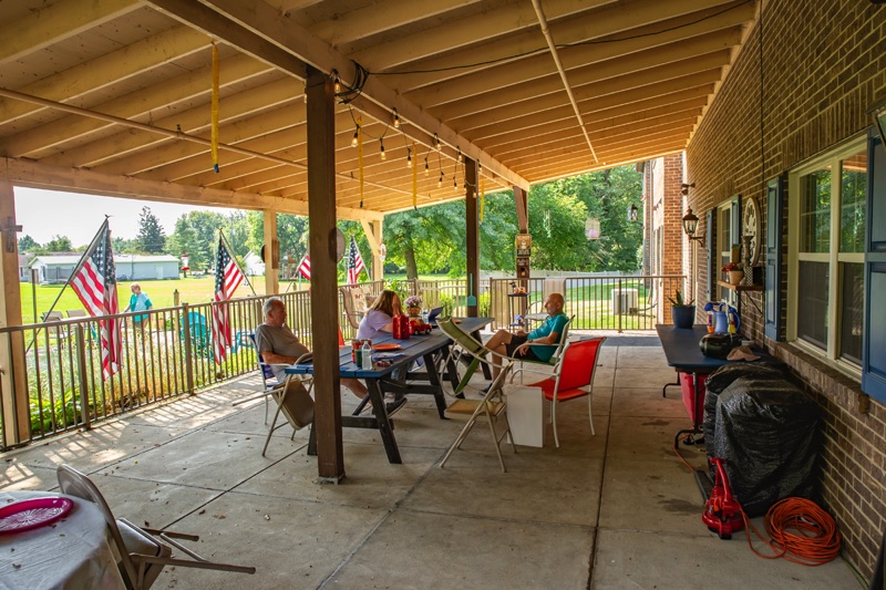 Pleasant View Shared outdoors space