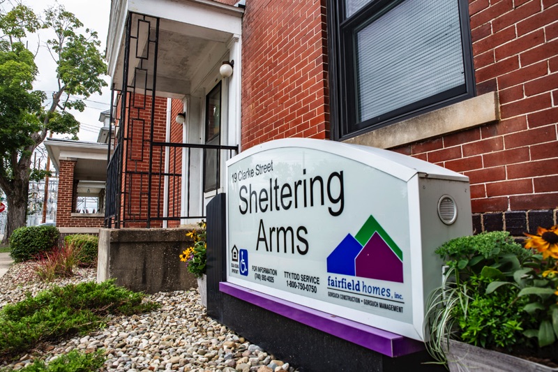 Sheltering Arms Signage