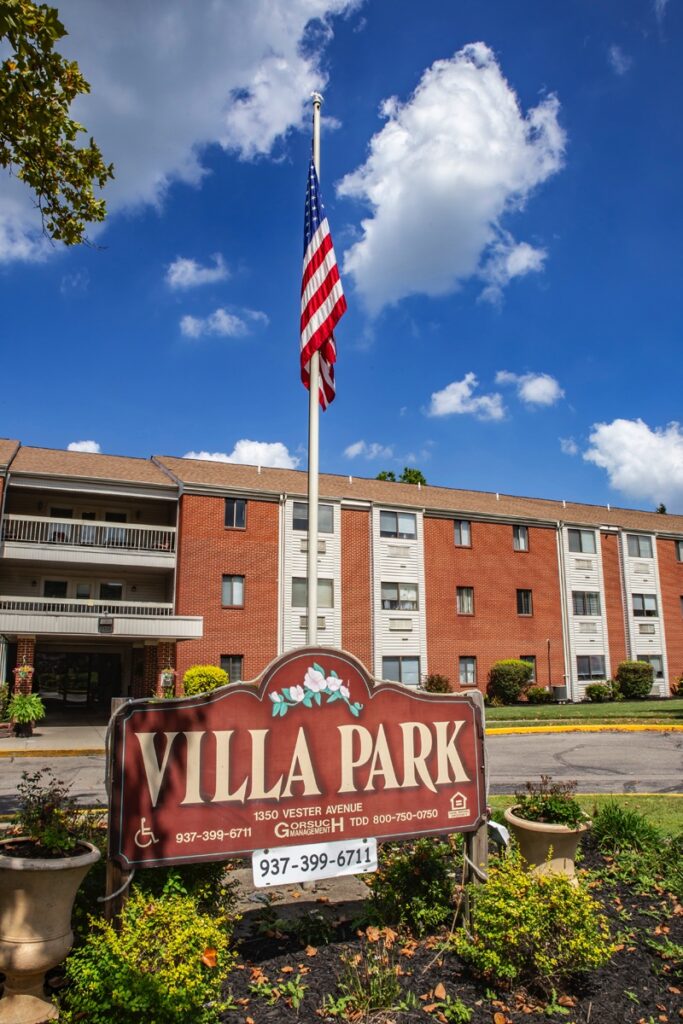 Villa Park Signage