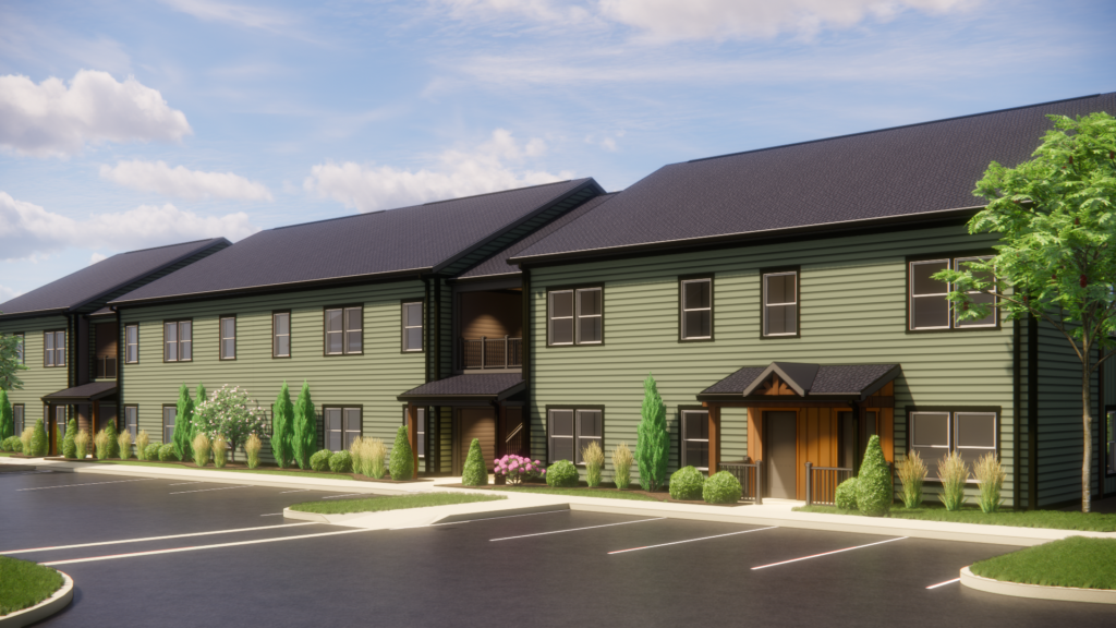 Cornerstone at Eclipse Run Apartments Rendering